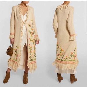 Loveshack fancy XS sweater cardigan long